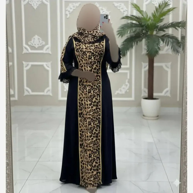ماکسی رومینا الیزه درجه یک سراستین گیپور دانتل قد 140 فری سایز