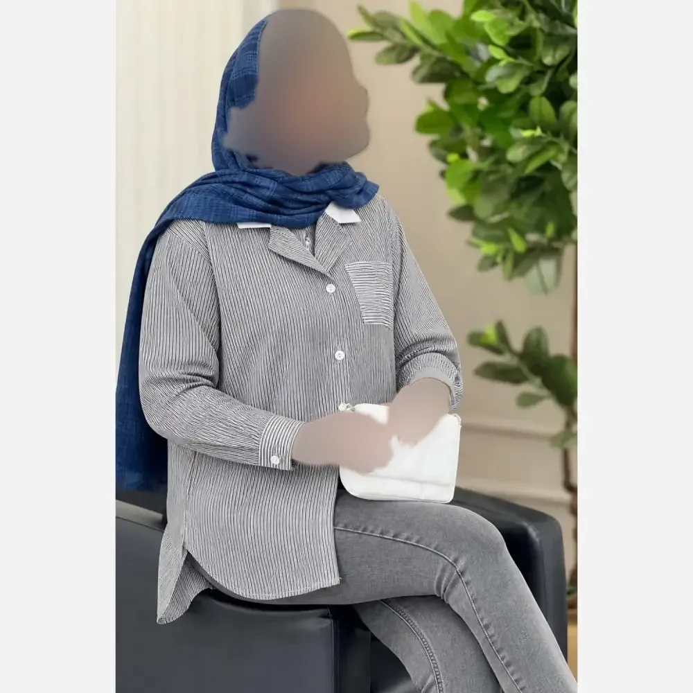 شومیز دیپلمات یقه سفید لنین پنبه فری سایز 36تا46 خنک بی نیاز از اتو