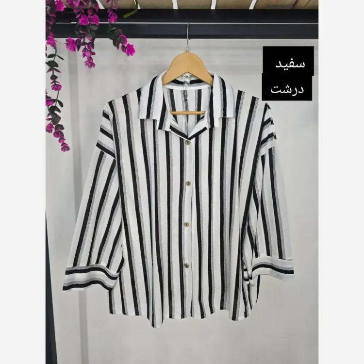 شومیز رولکس دانتل مراکشی فری سایز 36 تا 46 مشکی سفید طوسی خنک با کیفیت