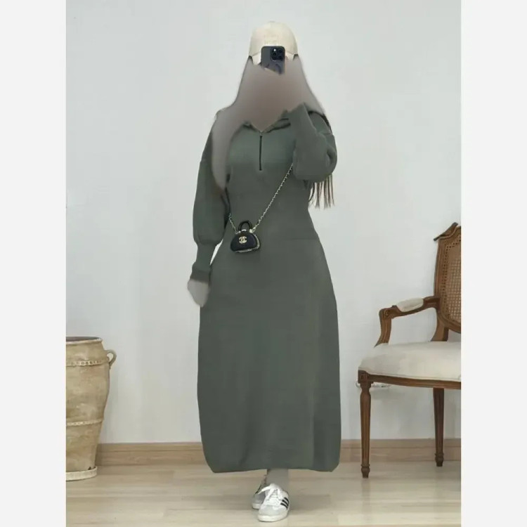 مانتو بافت بلند فری سایز بافت سه نخ درجه یک