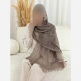 شال مریمی لنین نخ ظریف ابعاد 165 در 65 زنانه