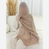 شال مریمی لنین نخ ظریف ابعاد 165 در 65 زنانه