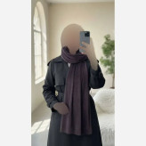 شال مخمل ظریف ایستایی عالی ابعاد 190 در 48 سانتی متر