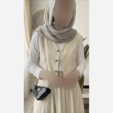 سه تیکه لنین کتان مدل الین رنگ کرم