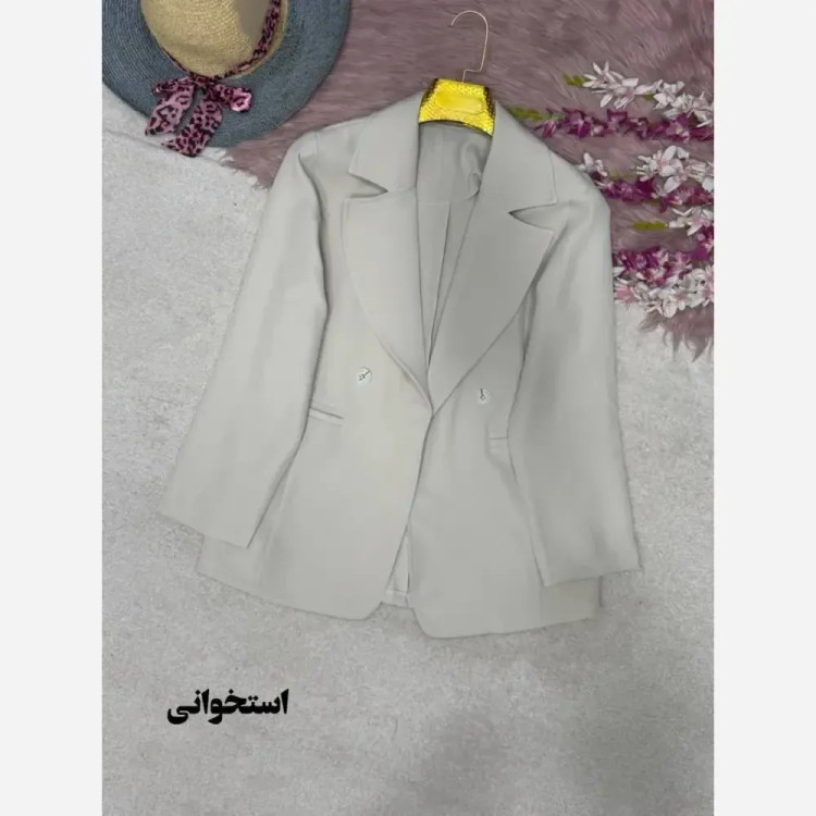 کت اسپرت زنانه نگار جنس کرپ مازراتی