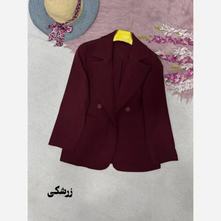 کت اسپرت زنانه نگار جنس کرپ مازراتی
