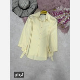 شومیز گره ای نیکی پری خنک و سبک فری سایز 38 تا 48
