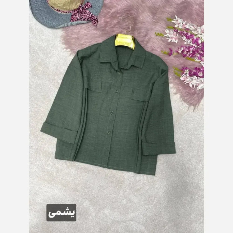 شومیز عروسکی یگانه جنس شانتون فری سایز 38 تا 46