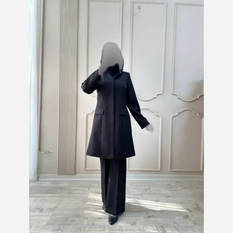 ست مانتو و شلوار اداری بوتکات سوپر مازراتی مدل مرجان