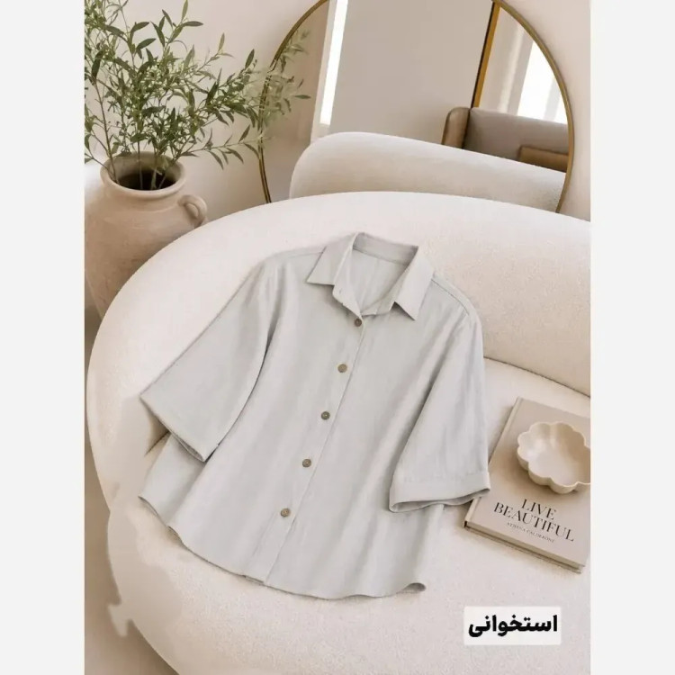 شومیز مراکشی شانتون کوک دوزی فول نگین فری سایز