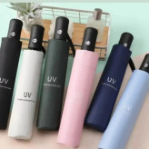 چتر تاشو اتوماتیک مردانه و زنانه مدل UV ضد باد با کاور