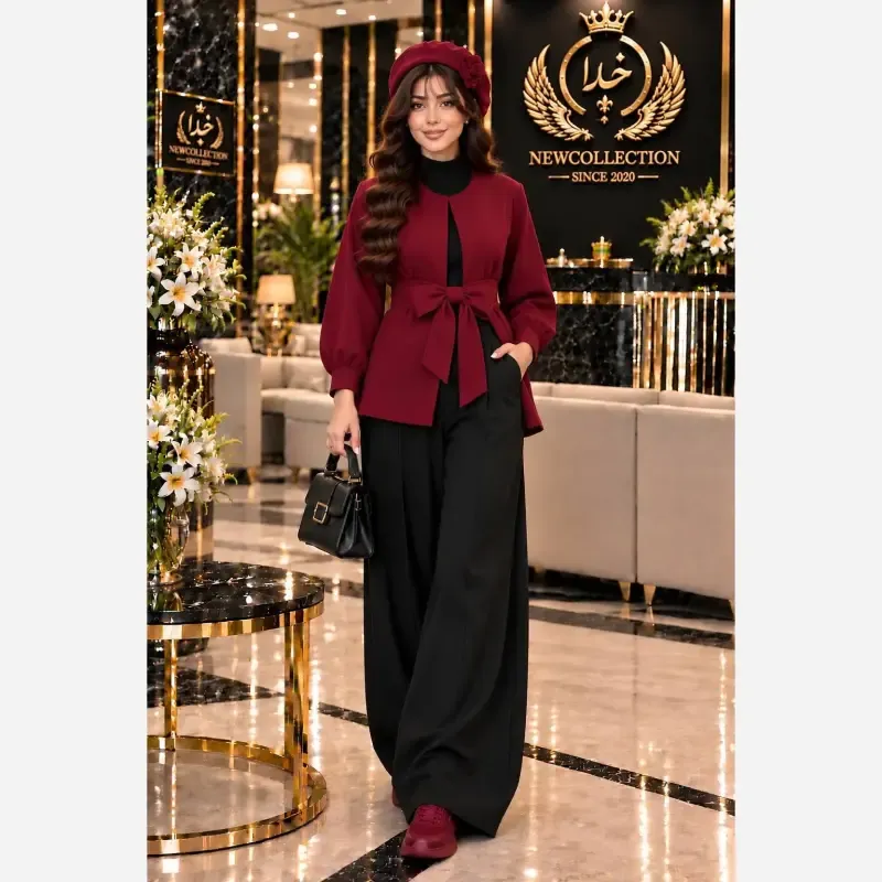 کت تک زنانه سوپرمازراتی سایز 38 تا 46 فری رنگ بندی متنوع