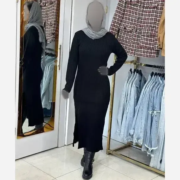 هودی زنانه نخ پنبه درجه یک مشکی فری سایز