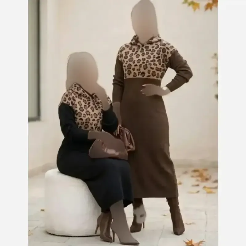 کفتان بافت زنانه مدل ژیوان فری سایز رنگ کرم و نسکافه ای
