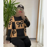 ست بافت زنانه ادرینا بافت گرم بالا سایز 38 تا 48