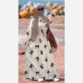 پیراهن مخمل کوبیده درجه یک دکمه دار سایز فری 38 تا 46