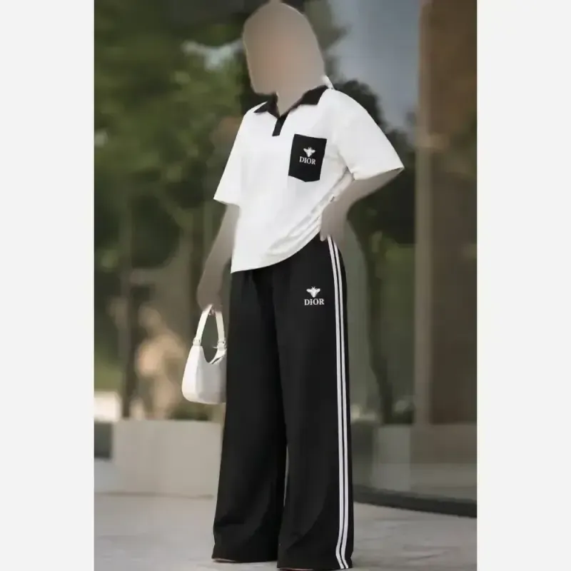 ست تیشرت و شلوارک مردانه پنبه گلکسی درجه یک رنگ مشکی مدل balenciaga