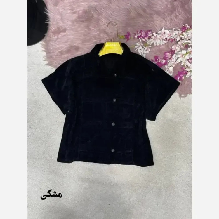 وست مخمل کبریتی پاییزه فری سایز زنانه