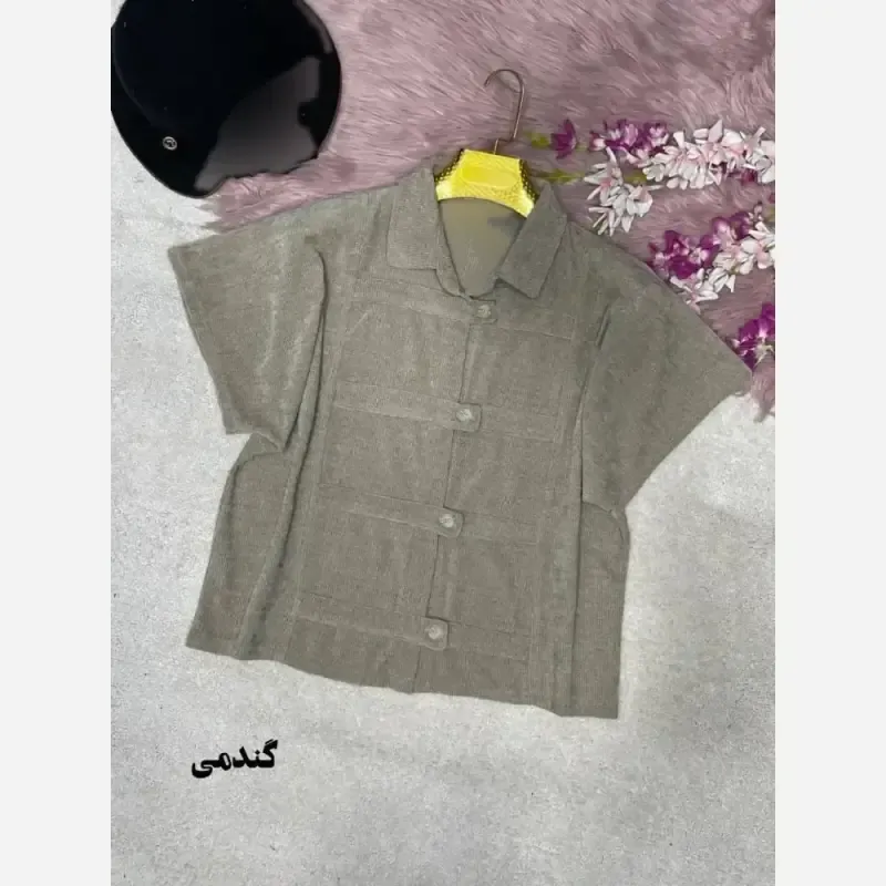 وست مخمل کبریتی پاییزه فری سایز زنانه