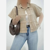 وست مخمل کبریتی پاییزه فری سایز زنانه