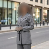 ست مانتو کتی و شلوار پرشین مکانیک دیپلمات سایز 36 تا 46