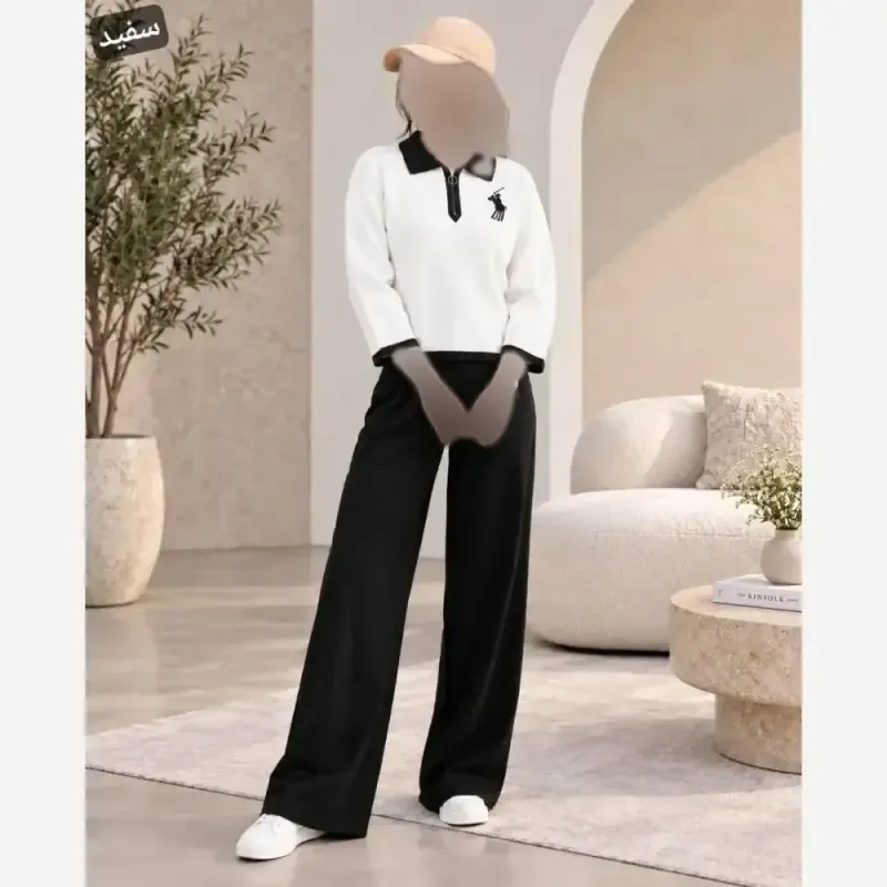 کت کراپ زنانه مدل ترنج جنس تی سی وارداتی فری سایز کمربند دار