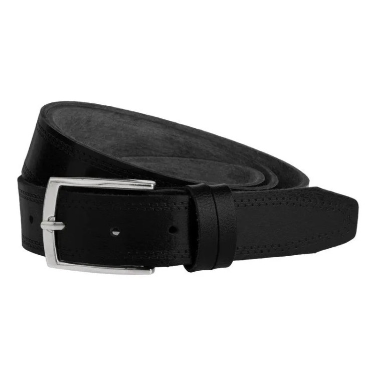 ست هدیه کفش و کمربند مردانه کفش لژدار راحت و کمربند چرم صنعتی نیک