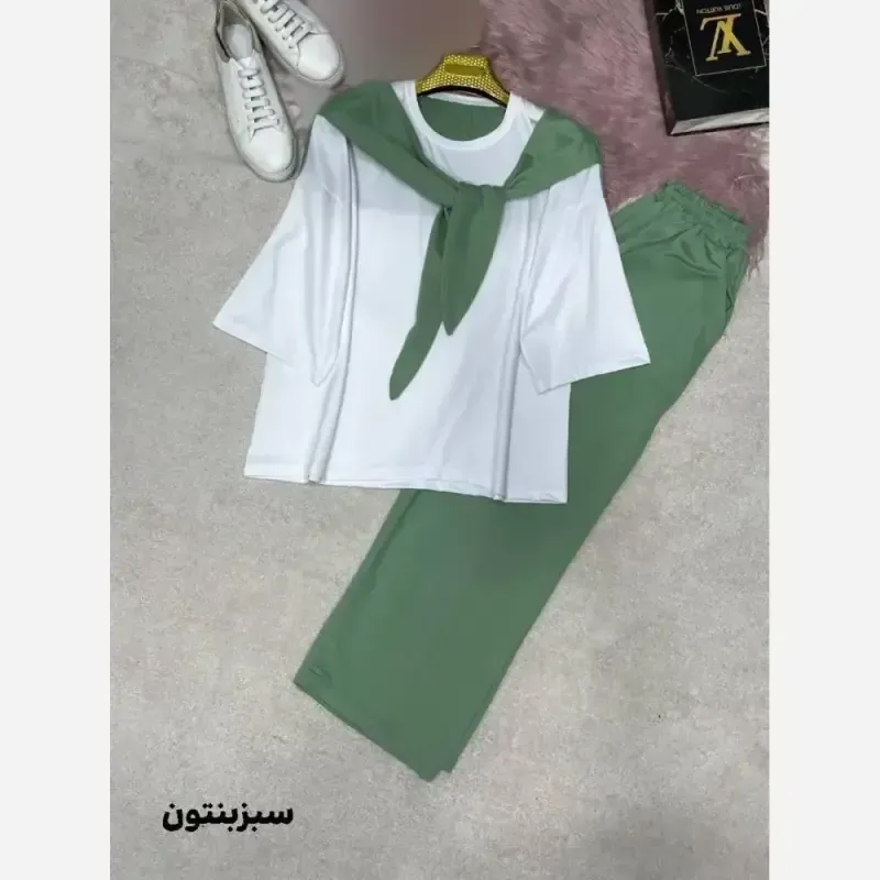 ست اسپرت شالی پنبه گلکسی درجه یک فری سایز