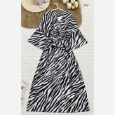 کفتان مخمل کبریتی طرحدار کمربنددار فری سایز