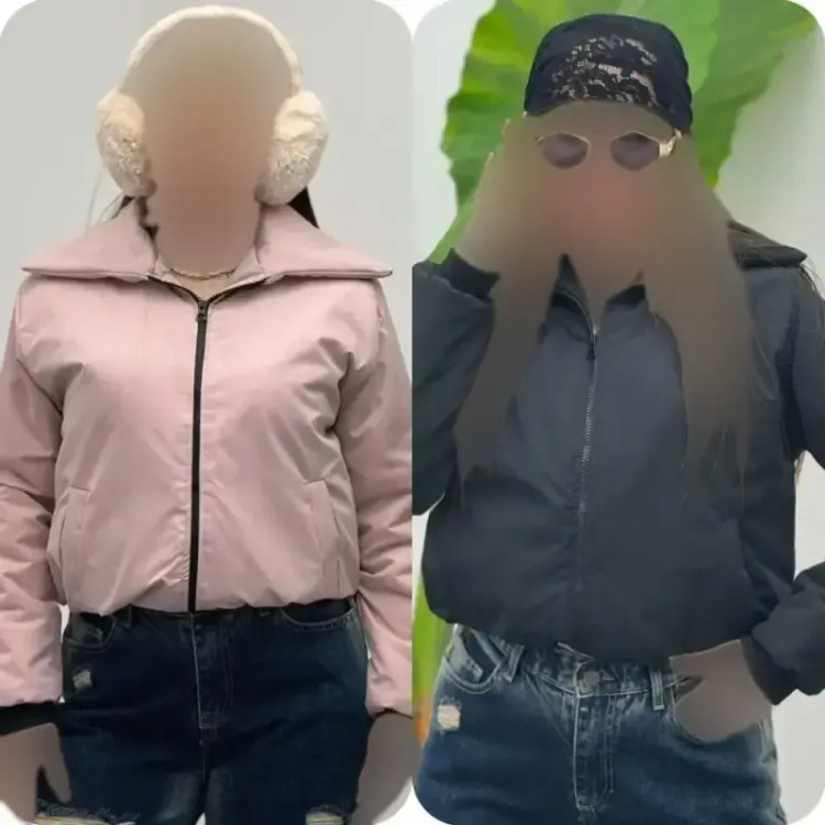 کاپشن زنانه تی سی پشم شیشه کایلا فری سایز رنگبندی متنوع