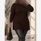 تونیک بافت زنانه نخ ترک ضد حساسیت سایز 38 تا 48