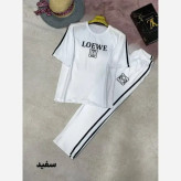 ست تیشرت شلوار زنانه Lovewe جنس جودون پلاس فول کش سایز 38 تا 46