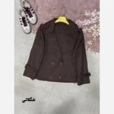 ترنج کت کتان کجراه آیلین فری سایز 38 تا 46