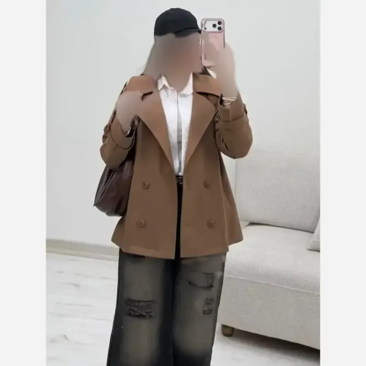 ترنج کت کتان کجراه آیلین فری سایز 38 تا 46