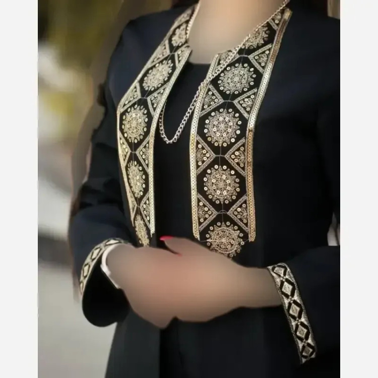 کت و شلوار زنانه جنس پرشین مکانیک مشکی سایز فری 38 تا 46