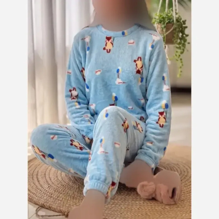 ست تدی عروسکی وارداتی باکیفیت فری سایز 38 تا 46