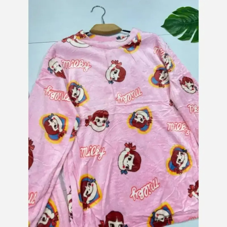 ست تدی عروسکی وارداتی باکیفیت فری سایز 38 تا 46