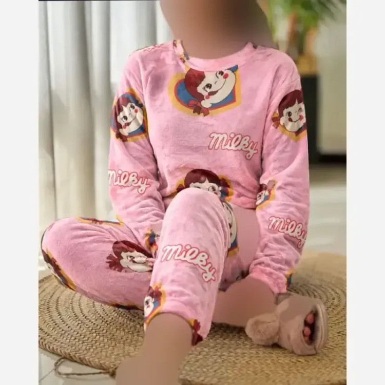 ست تدی عروسکی وارداتی باکیفیت فری سایز 38 تا 46
