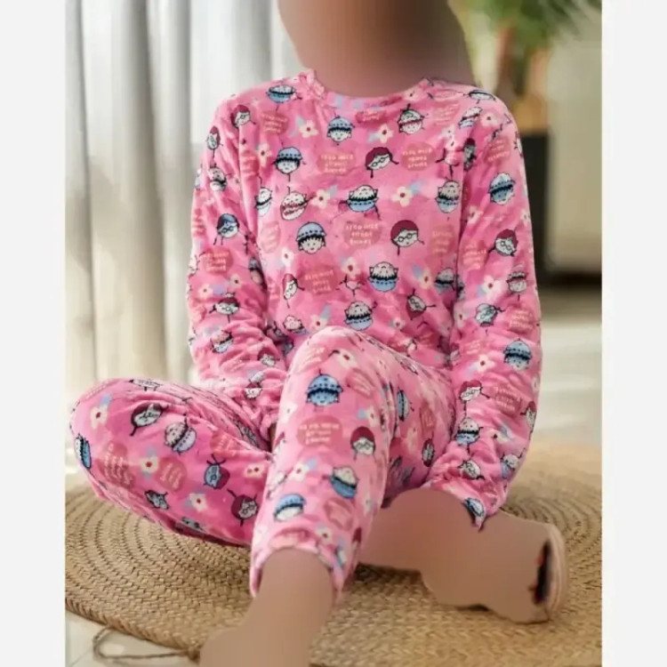 ست تدی عروسکی وارداتی باکیفیت فری سایز 38 تا 46
