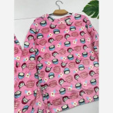 ست تدی عروسکی وارداتی باکیفیت فری سایز 38 تا 46