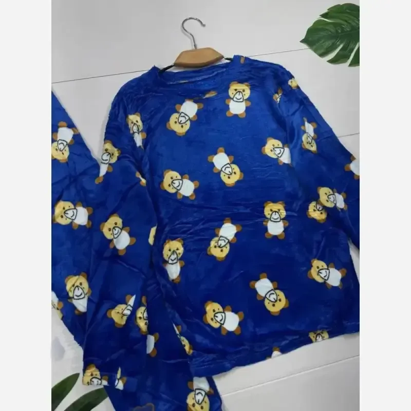 ست تدی عروسکی وارداتی باکیفیت فری سایز 38 تا 46