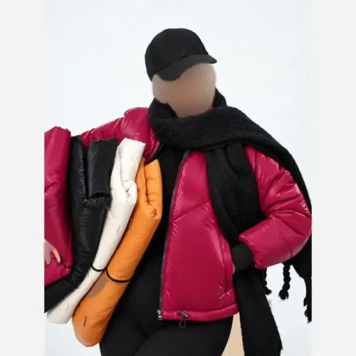 کاپشن سیلیکونی زنانه وارداتی گرم بالا آستردار فری سایز 36 تا 46