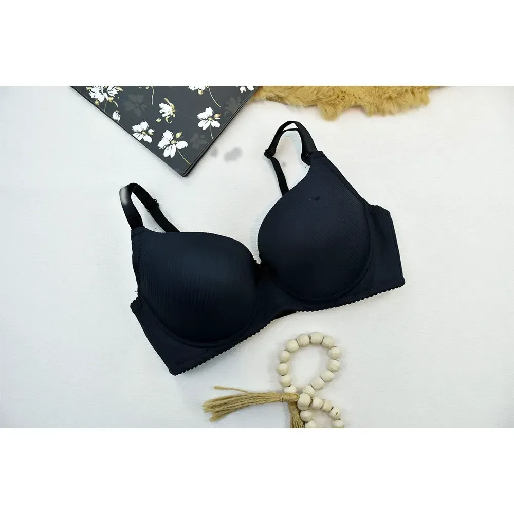 سوتین کبریتی زنانه اسفنجی جک دار فنردار کاپ B رنگی