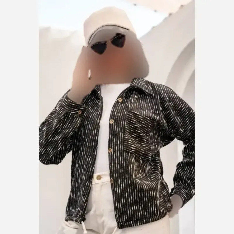 سویشرت واشنگتن فلامنت داخل کرکی فری سایز