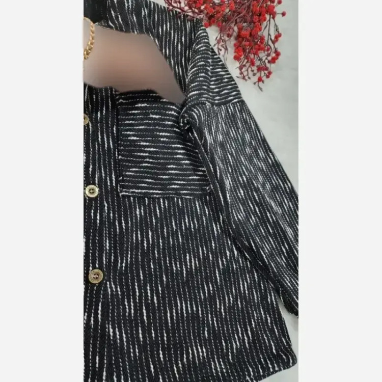 سویشرت واشنگتن فلامنت داخل کرکی فری سایز