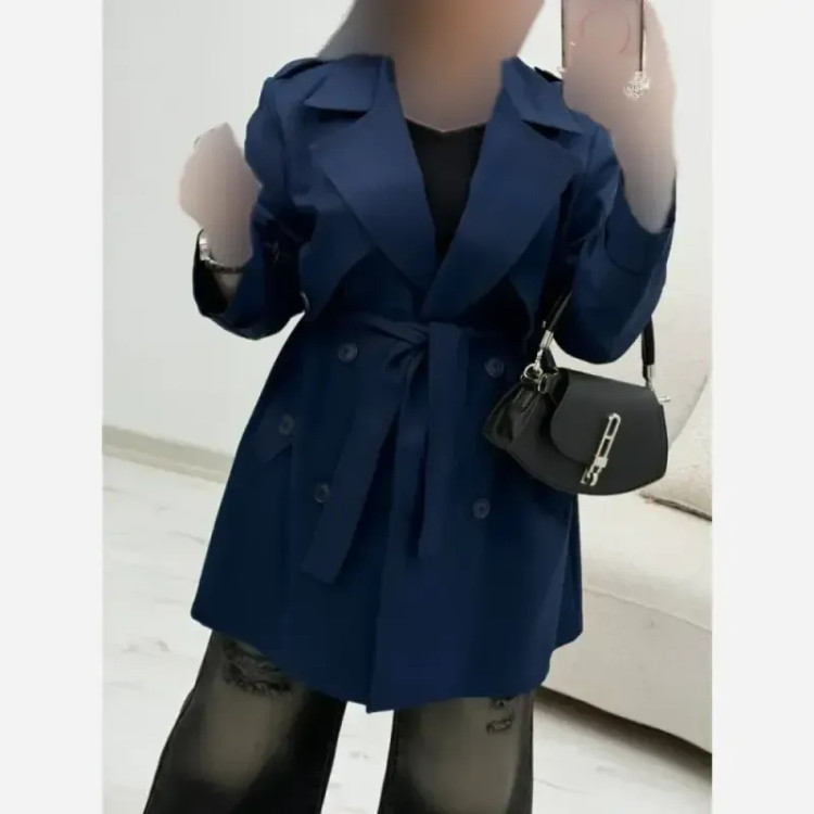 بامبر پلنگی پاییزه جنس تافته فری سایز 38 تا 46