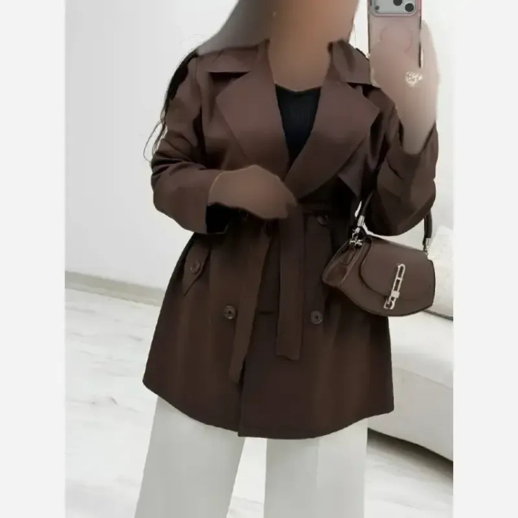 بامبر پلنگی پاییزه جنس تافته فری سایز 38 تا 46