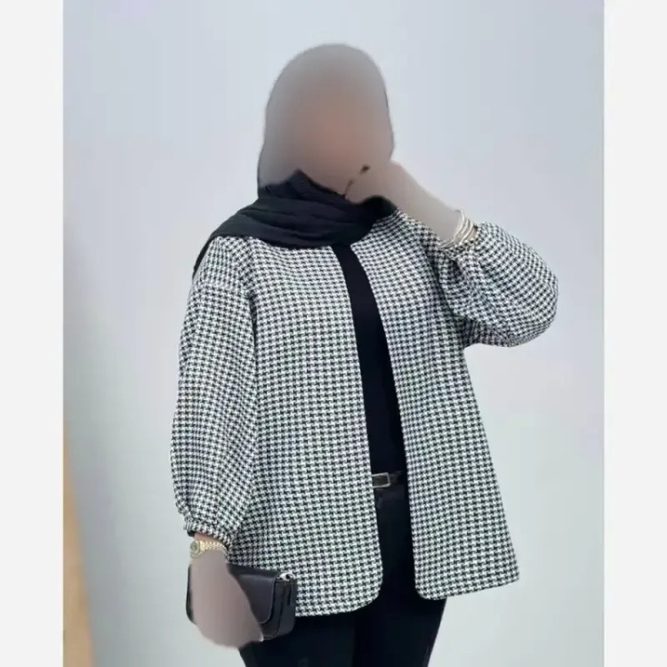 پالتو فوتر پیچازی ضخیم زنانه فری سایز مناسب تا 48