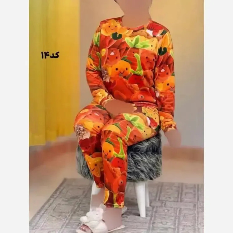 ست مخمل روباهی نرم و لطیف فری سایز 38 تا 46